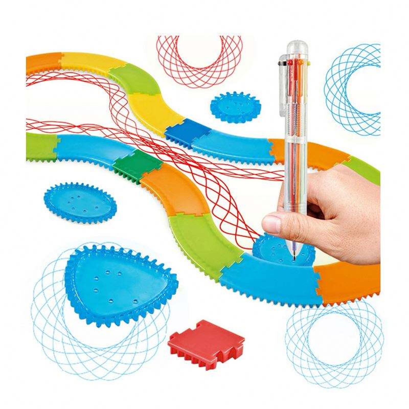 Art Craft Template - Student Geometry Drawing Stencils Set Painting