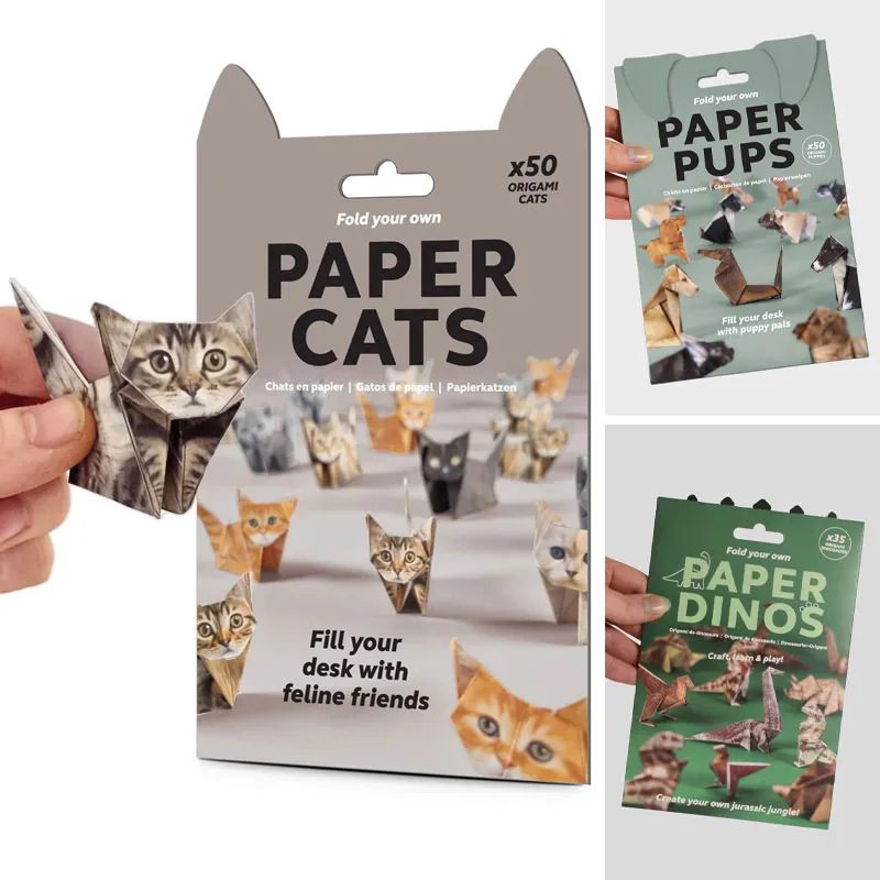 Dinosaur And Craft - Creative DIY Origami Paper Set 50