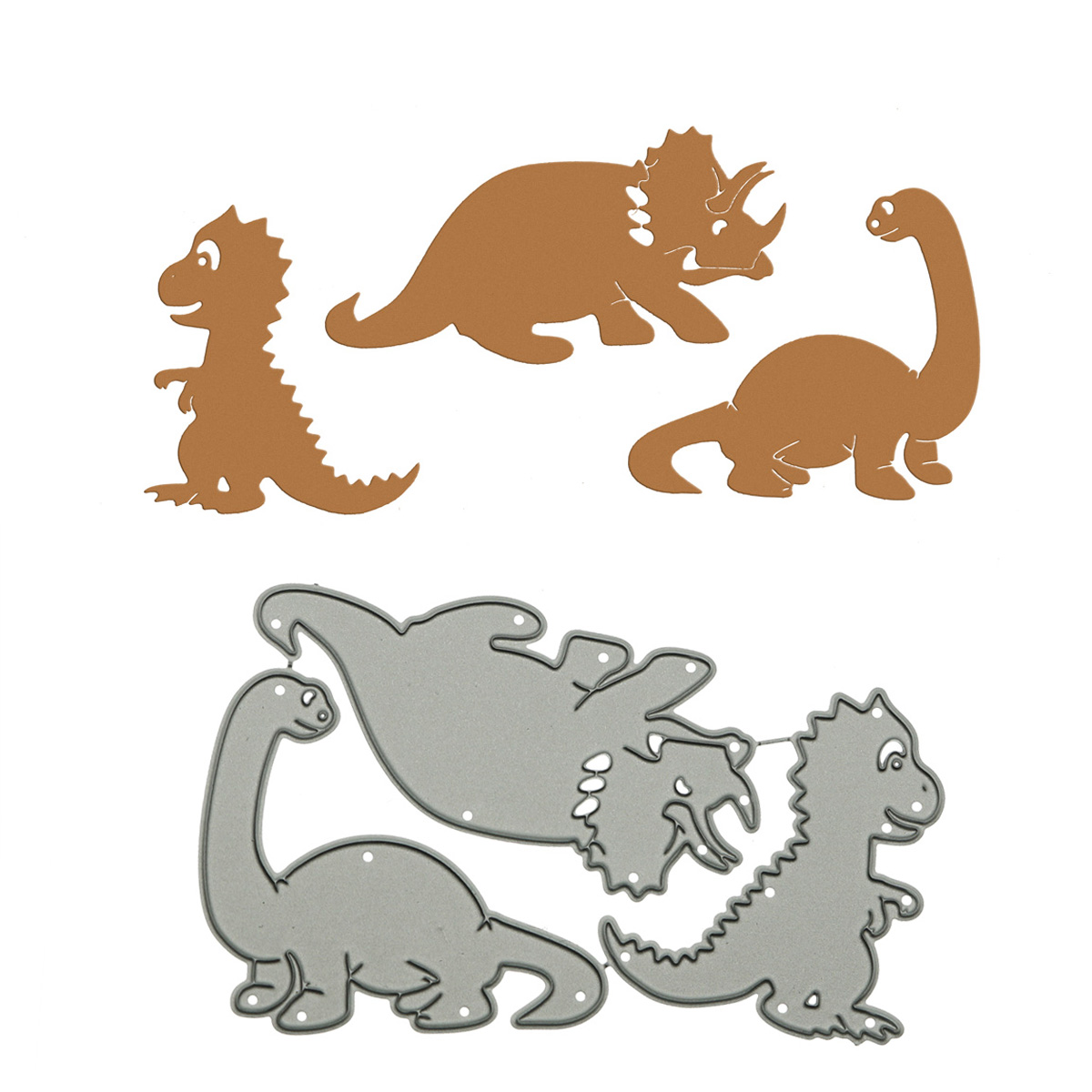 Dinosaur And Craft - Dinosaur Pattern Metal Cutting Dies Scrapbooking