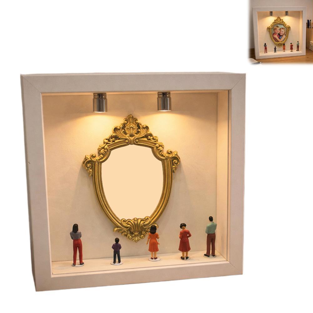 Art And Craft For Mother'S Day - DIY Mini Museum Silhouette Box Miniature