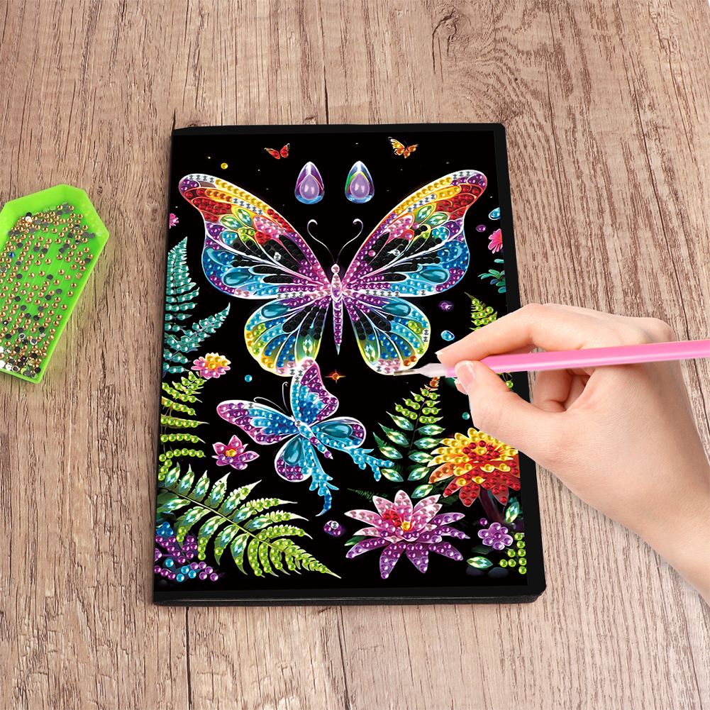 Art Craft Notebook - Animal Special Shaped No Lines 5D
