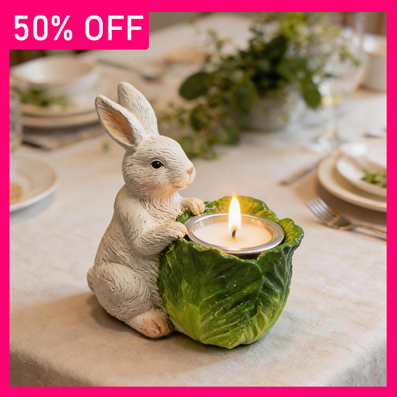 Art Craft Rabbit - Collectibles Sculpture Cute Rabbit Synthetic Resin