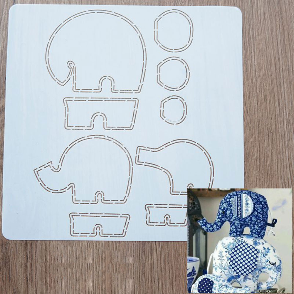 Plasitc Quilting Template Sten - Art Craft Template บทวิจารณ์และราคา