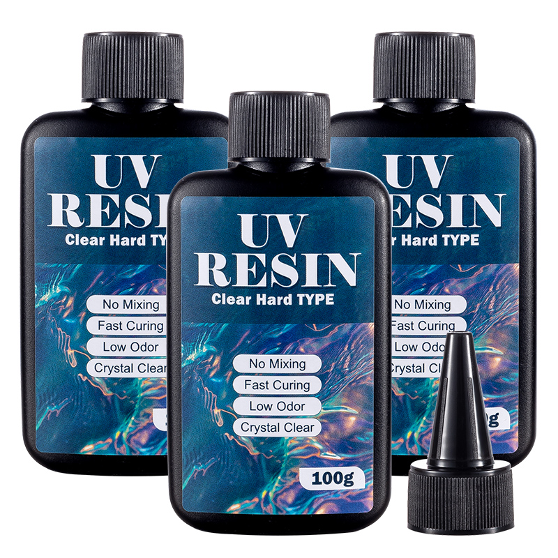 100/200/300g UV Resin Hard Typ - Art Craft Glue บทวิจารณ์และราคา