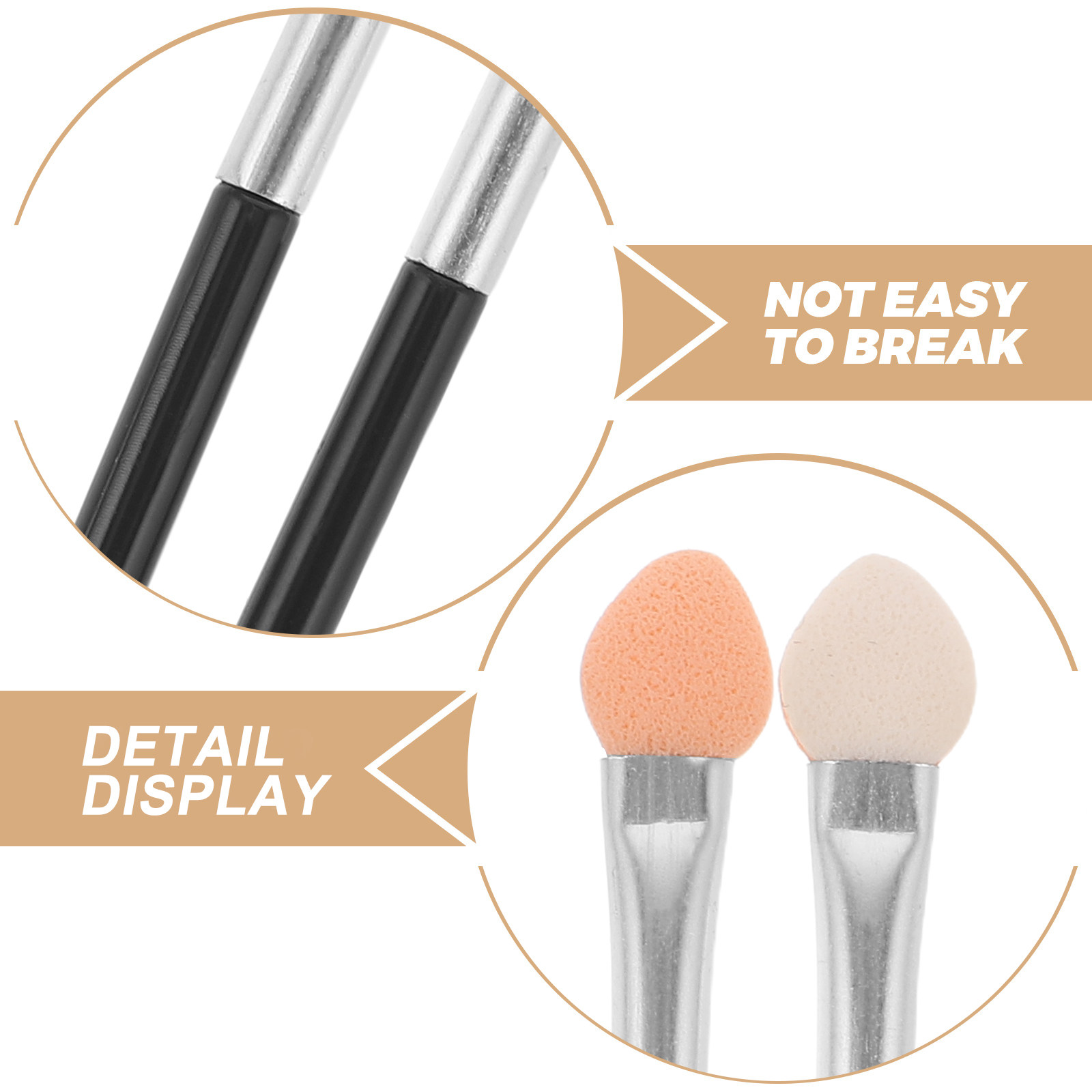 100Pcs Mini Sponge Brushes Fin - Art Craft Blend บทวิจารณ์และราคา