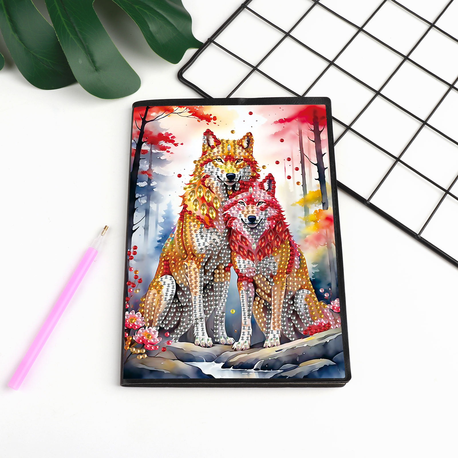 5D DIY Special Shape Diamond A - Art Craft Notebook บทวิจารณ์และราคา