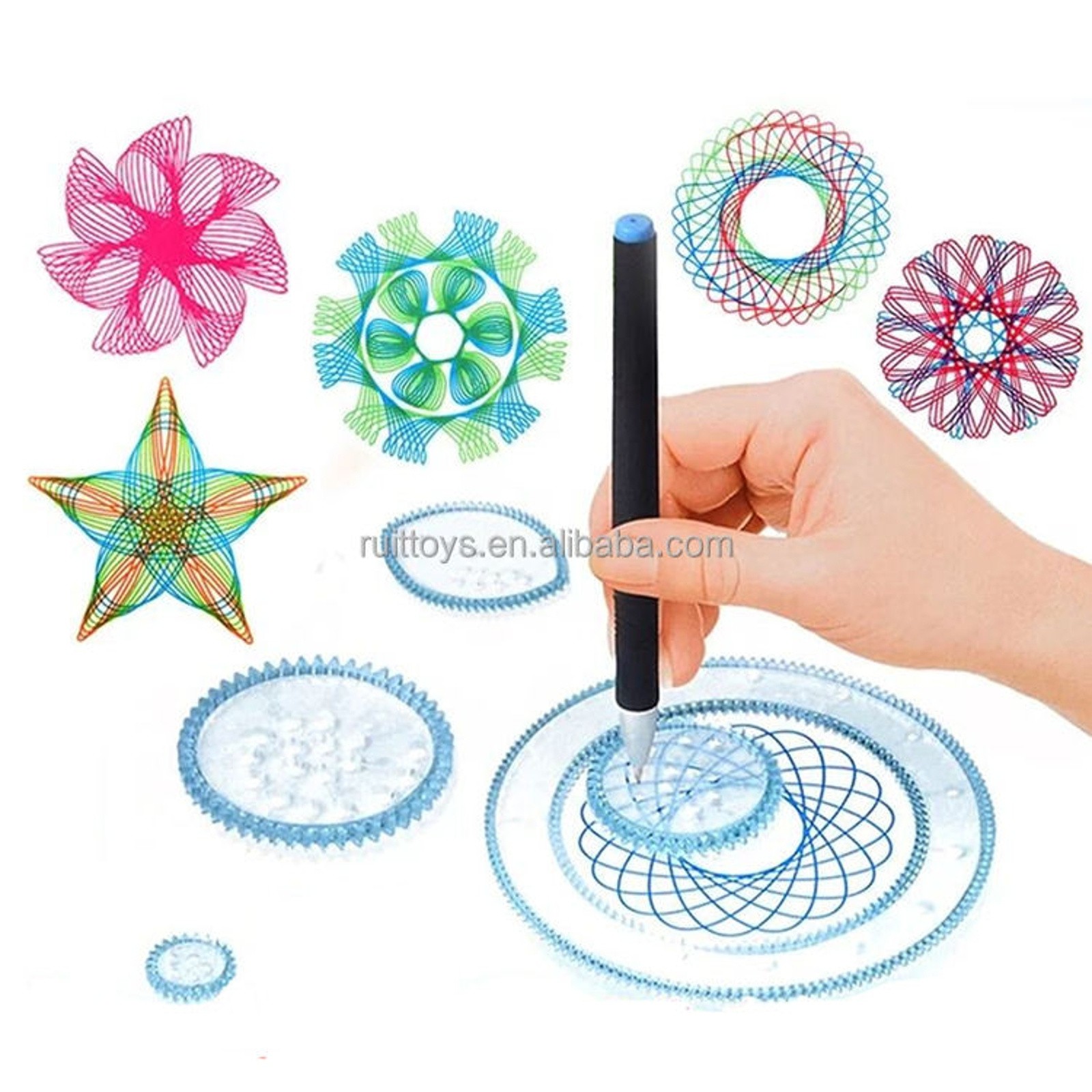 Student Geometry Drawing Stenc - Art Craft Template บทวิจารณ์และราคา