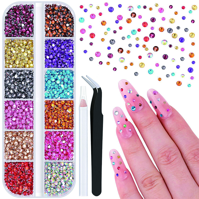 24 Color 2-Pack Glitter Nail A - Art Craft Notebook บทวิจารณ์และราคา