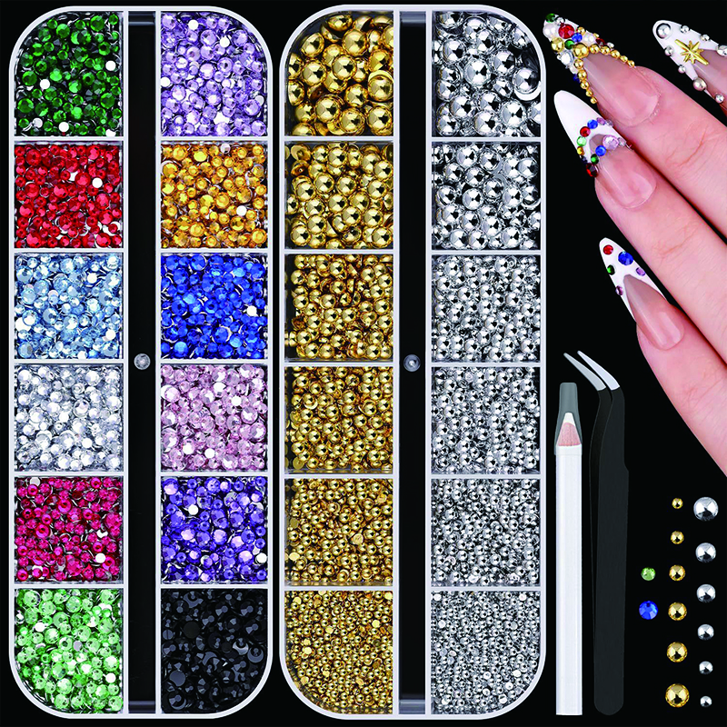 24 Color 2-Pack Glitter Nail A - Art Craft Notebook บทวิจารณ์และราคา