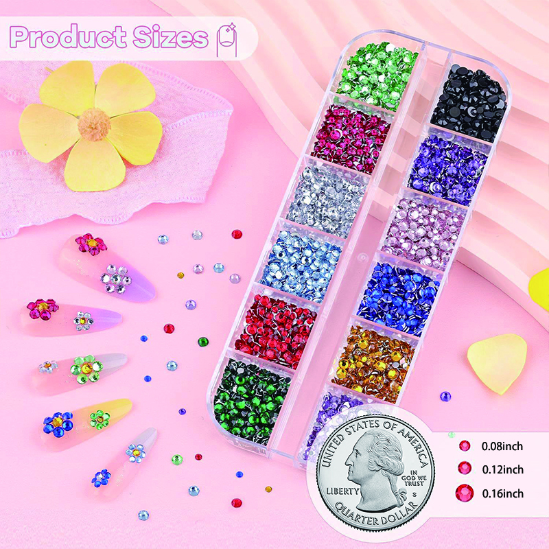 24 Color 2-Pack Glitter Nail A - Art Craft Notebook บทวิจารณ์และราคา