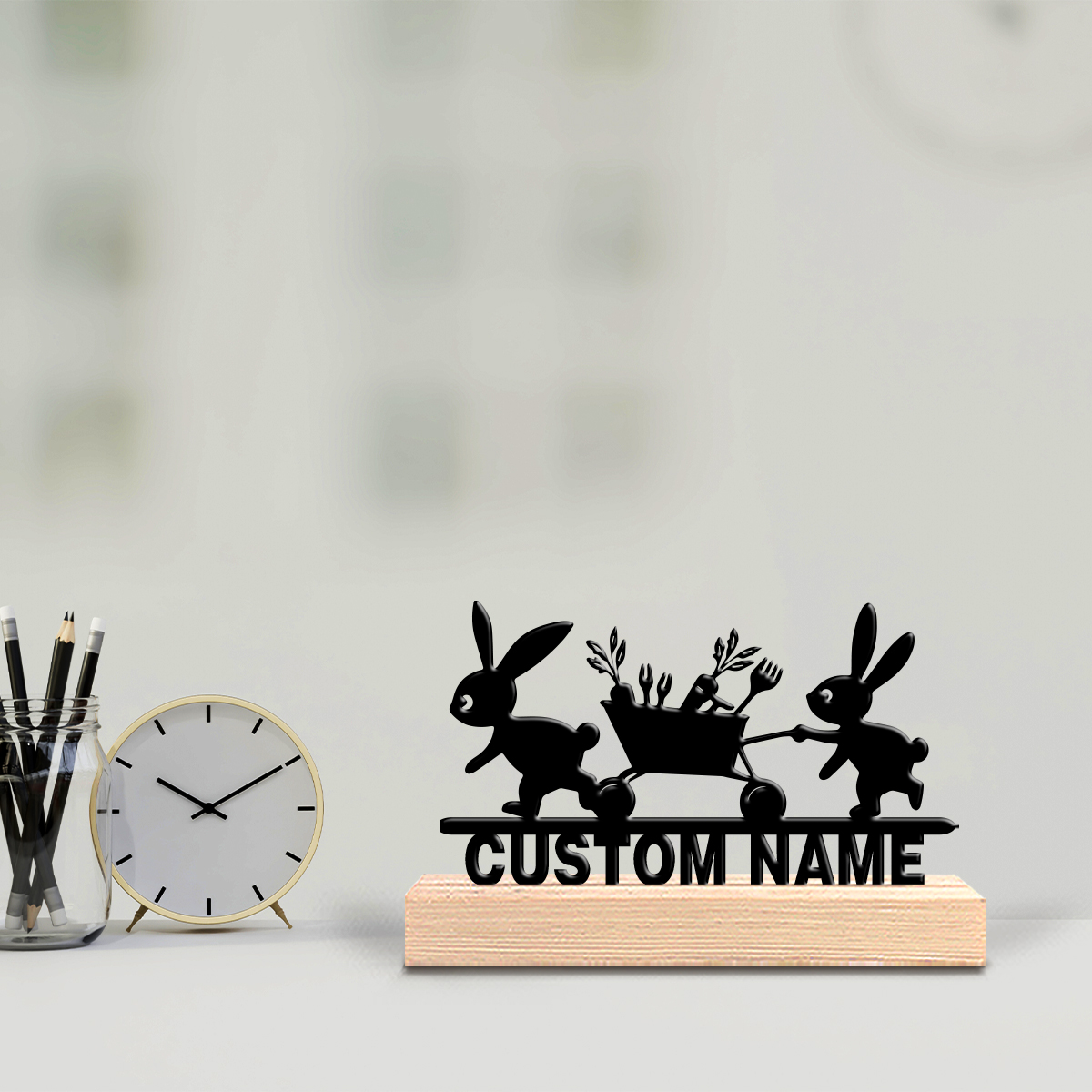1pc Abstract The rabbit transp - Art Craft Rabbit บทวิจารณ์และราคา