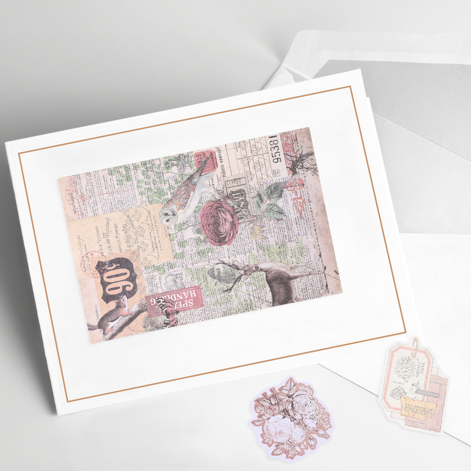Vintage Scrapbooking DIY Craft - Art Craft Notebook บทวิจารณ์และราคา