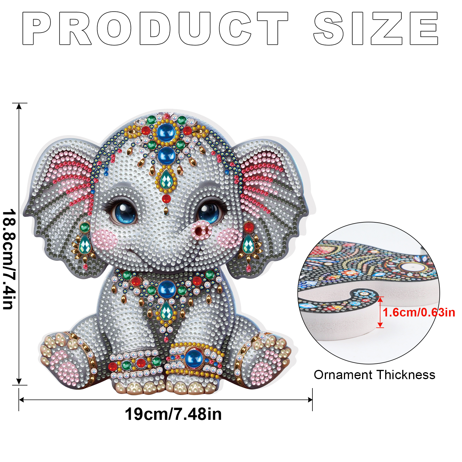 Tabletop Special Shape Diamond - Art Craft Home บทวิจารณ์และราคา