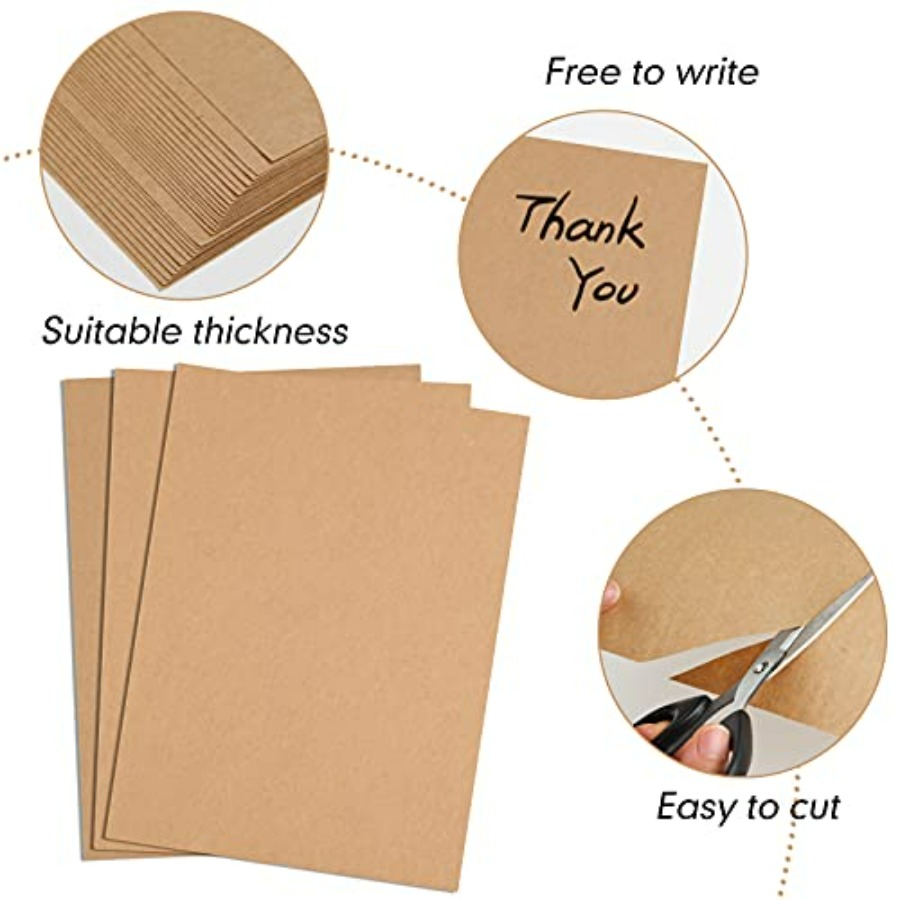 60 Sheets Kraft Paper 8.5 x 11 - Letter S Art Craft บทวิจารณ์และราคา
