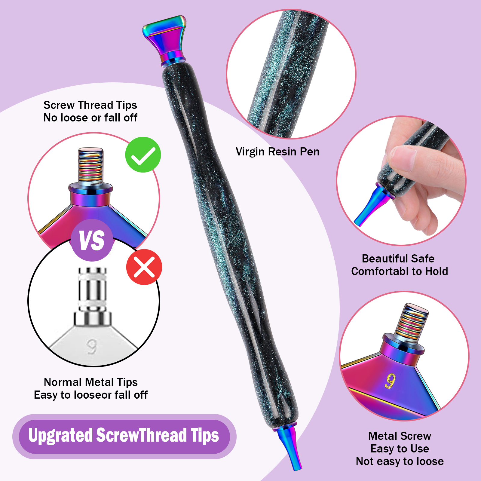 5D Resin Diamond Painting Pen  - Art Craft Glue บทวิจารณ์และราคา