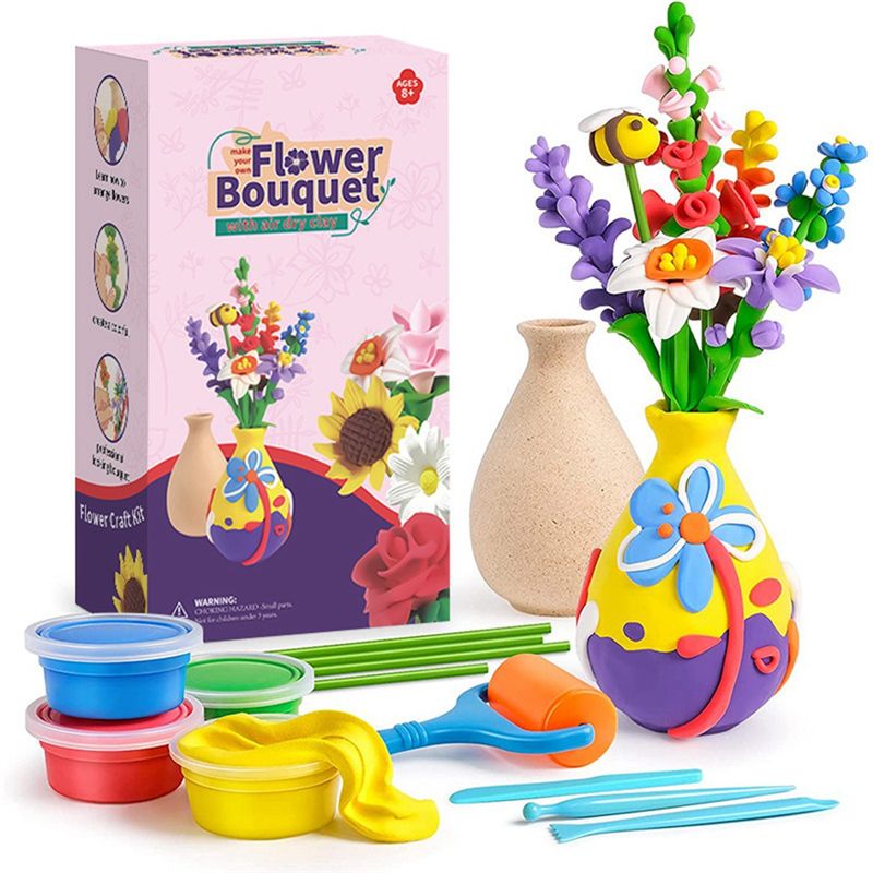 Flower Craft Kit For Kid Craft - Art And Craft For Mother'S Day บทวิจารณ์และราคา