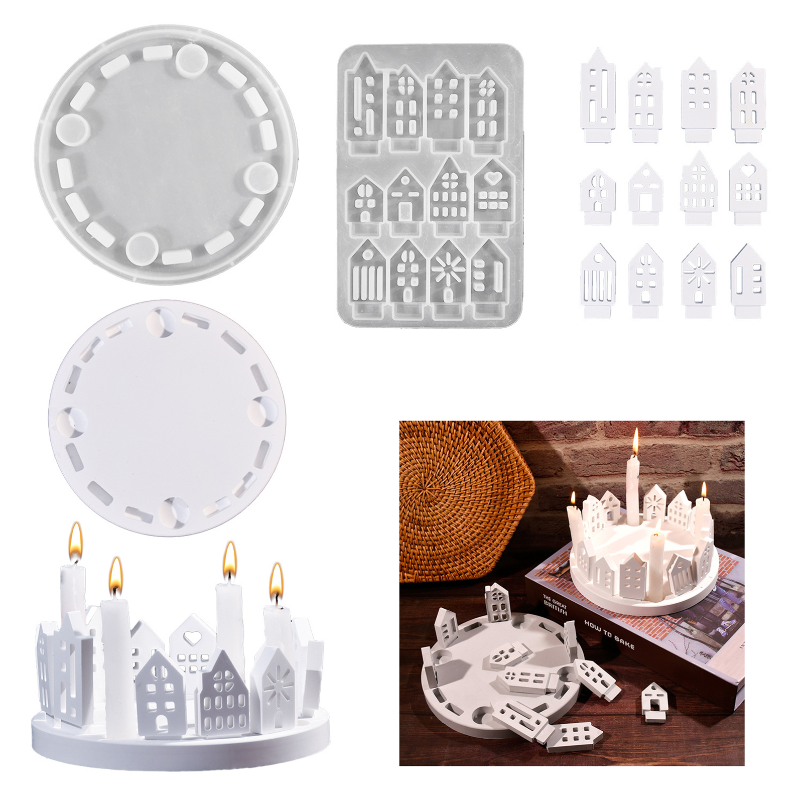 Hollow House Rabbit Candle Hol - Art Craft Rabbit บทวิจารณ์และราคา
