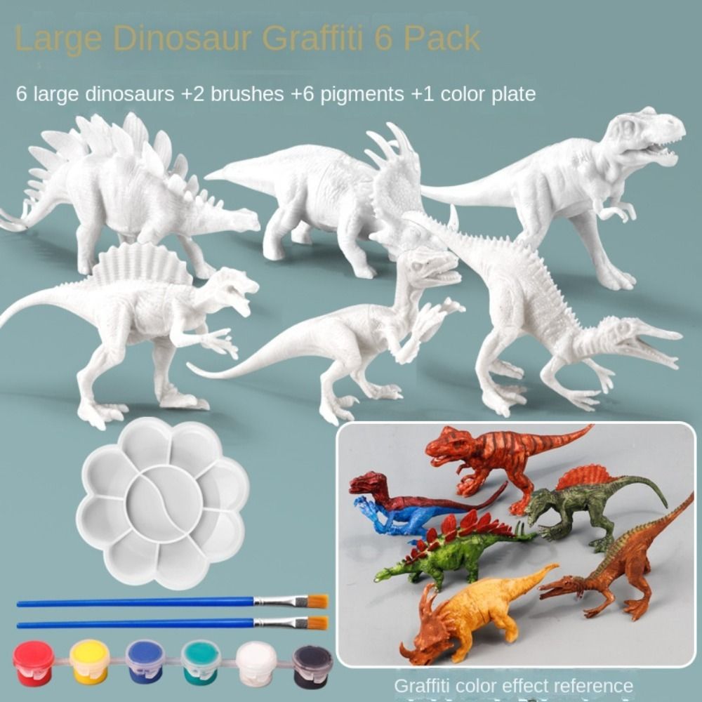 Educational DIY Painting Anima - Dinosaur And Craft บทวิจารณ์และราคา
