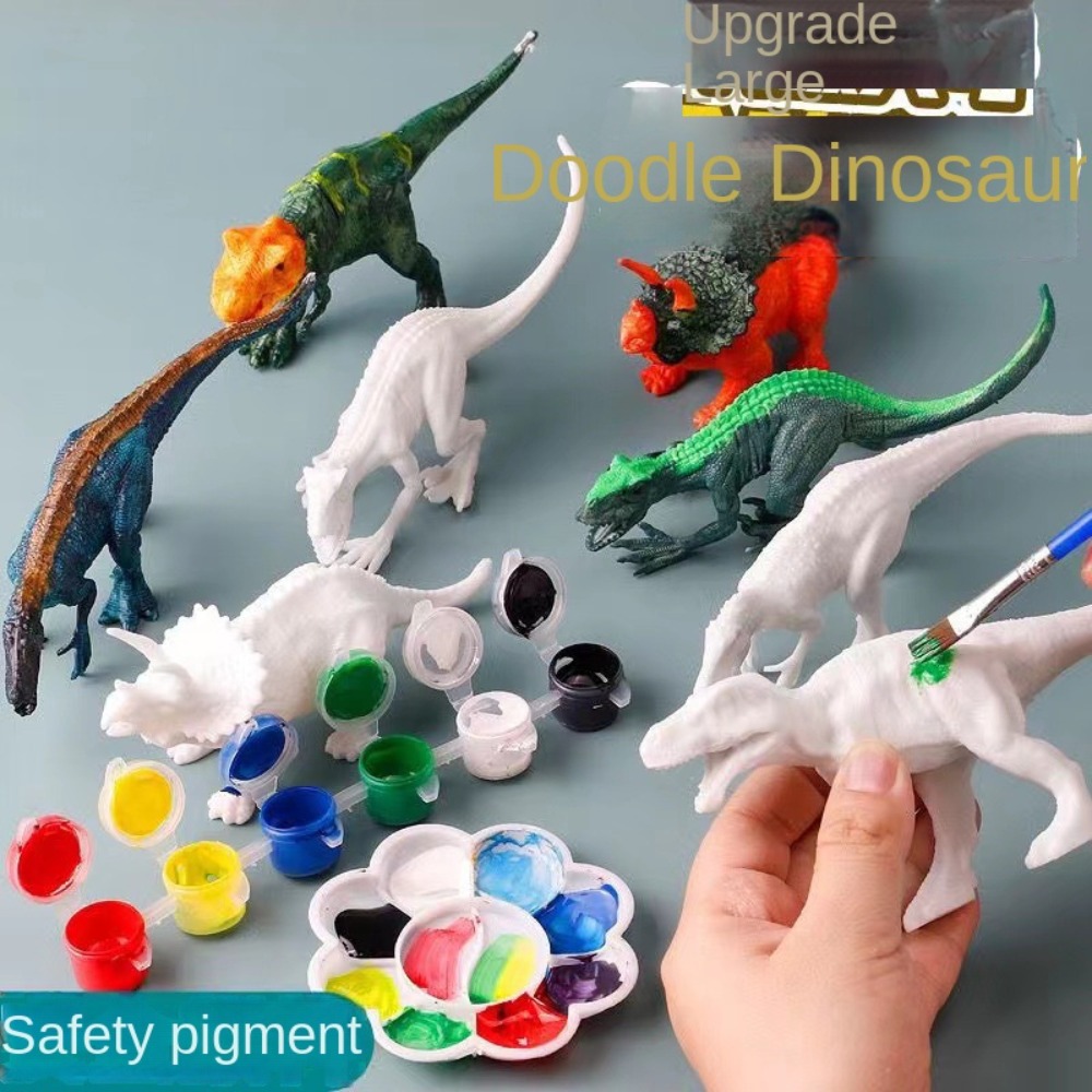 Educational DIY Painting Anima - Dinosaur And Craft บทวิจารณ์และราคา
