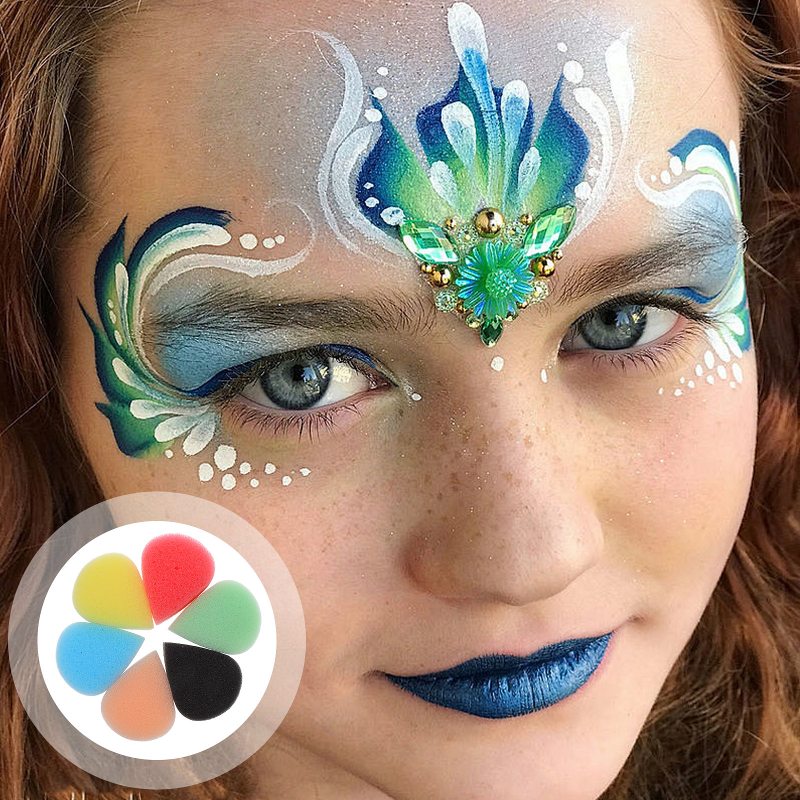 6Pcs Children Face Painting Sp - Art Craft Blend บทวิจารณ์และราคา