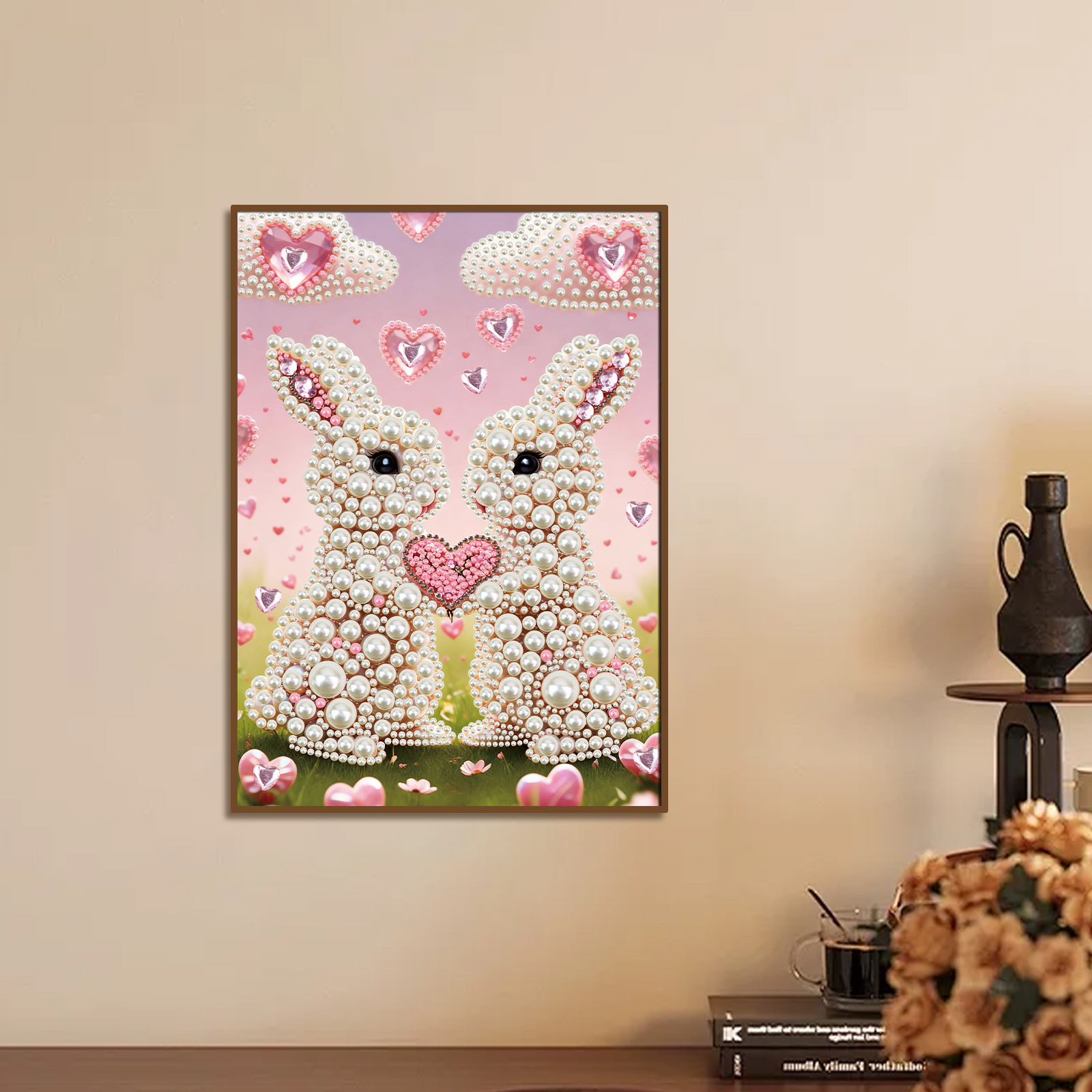 DIY Pearl Diamond Art Painting - Art Craft Rabbit บทวิจารณ์และราคา