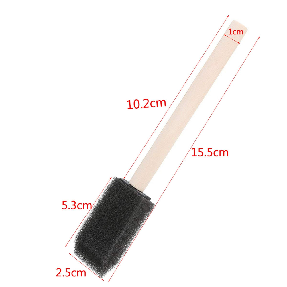 10Pack Paint Sponge Brush Beve - Art Craft Glue บทวิจารณ์และราคา