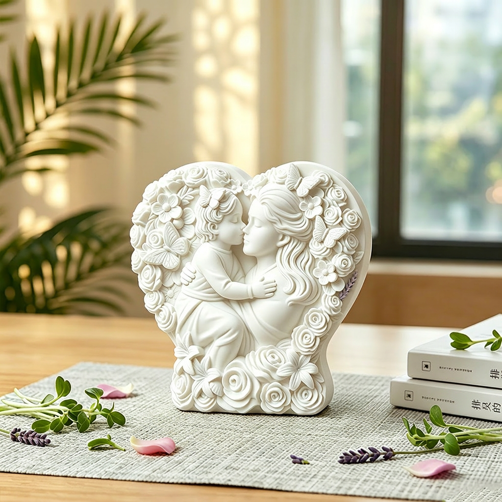 3D Mother Childs Silicone Mold - Art And Craft For Mother'S Day บทวิจารณ์และราคา
