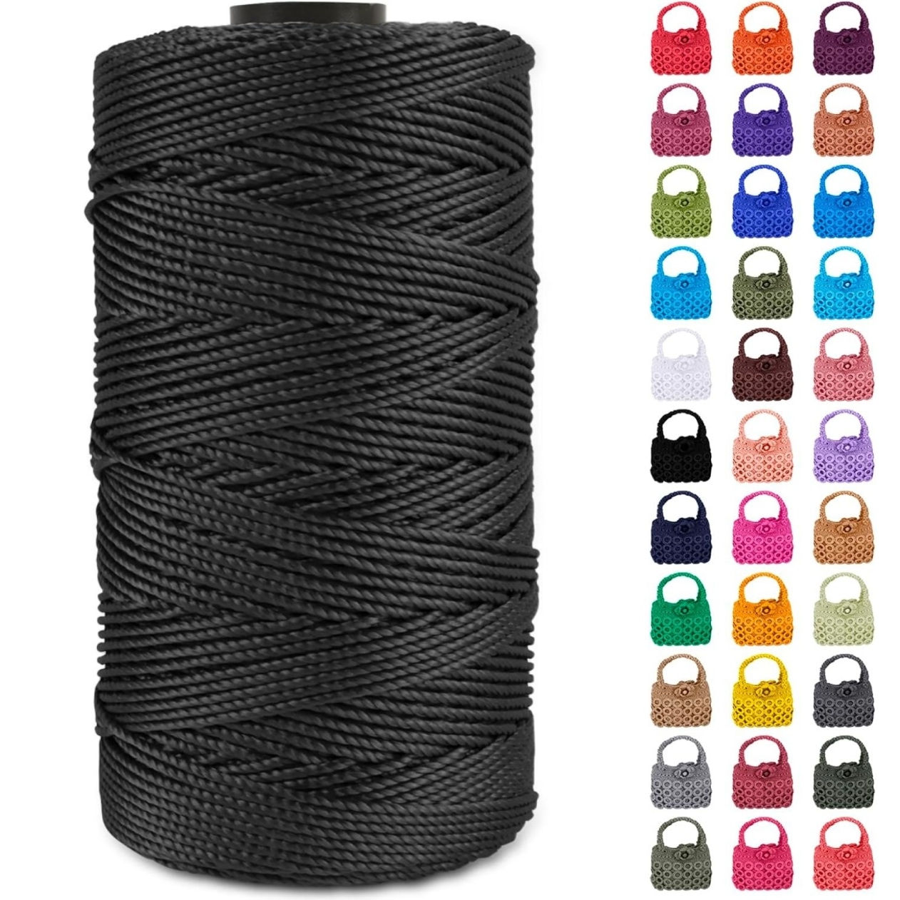 1Pcs 200m Crochet Yarn DIY Cra - Art Craft Blend บทวิจารณ์และราคา