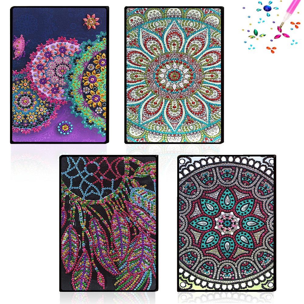 One mandala pattern, DIY irreg - Art Craft Notebook บทวิจารณ์และราคา