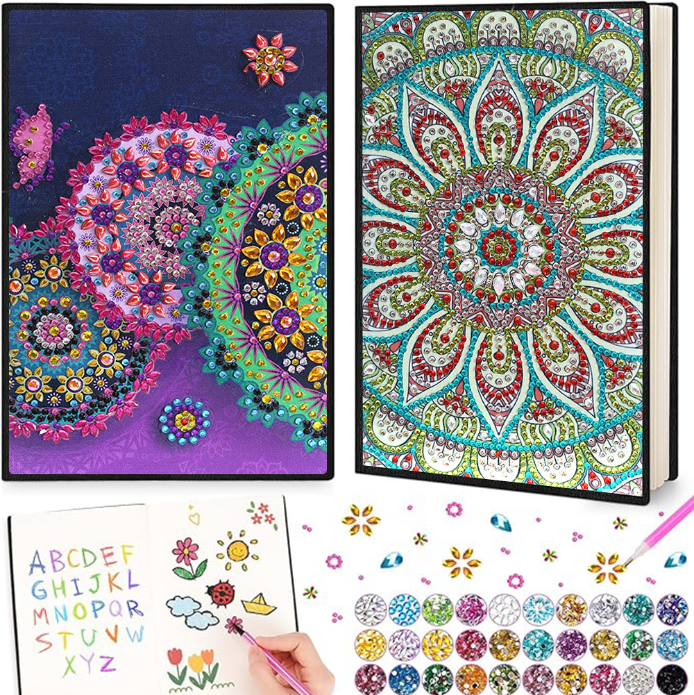 One mandala pattern, DIY irreg - Art Craft Notebook บทวิจารณ์และราคา
