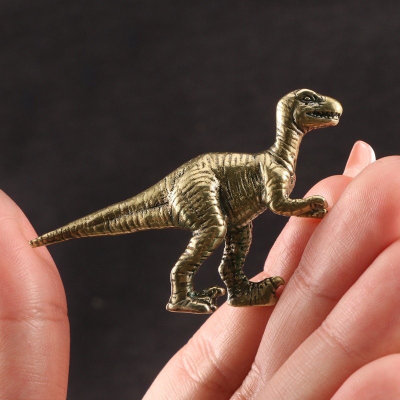 Brass Dinosaur Ornament With A - Dinosaur And Craft บทวิจารณ์และราคา