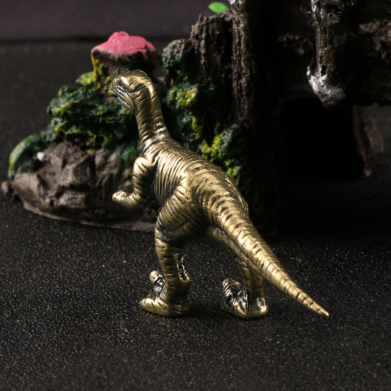 Brass Dinosaur Ornament With A - Dinosaur And Craft บทวิจารณ์และราคา