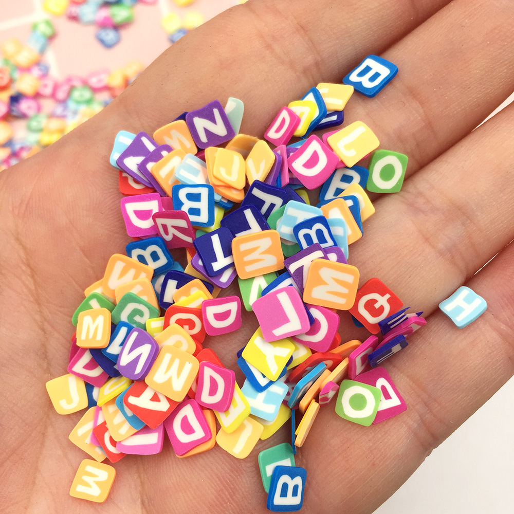 50g/lot 5mm Square Letters Sli - Letter S Art Craft บทวิจารณ์และราคา