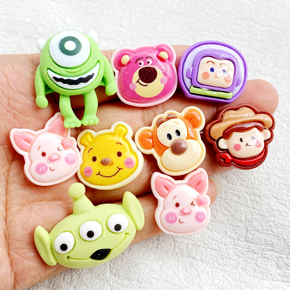 10Pcs Resin Cartoon Animation  - Dinosaur And Craft บทวิจารณ์และราคา