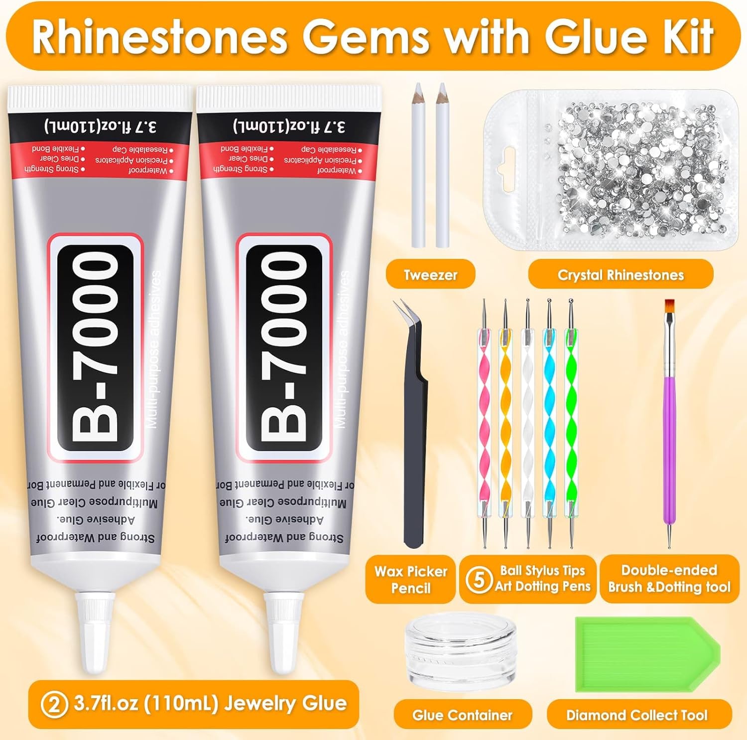 B7000 Glue Clear with Precisio - Art Craft Glue บทวิจารณ์และราคา