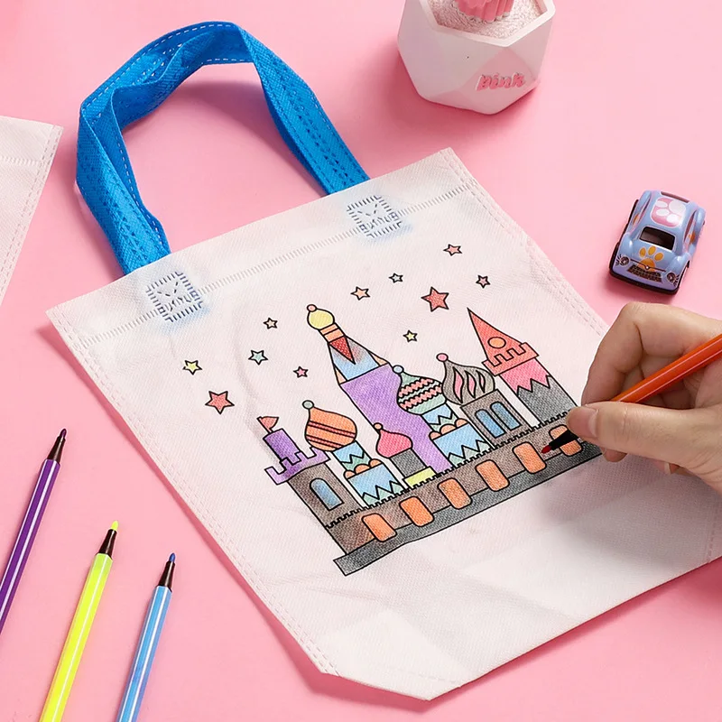 1-10pcs Sets DIY Graffiti Bag  - Art Craft Notebook บทวิจารณ์และราคา