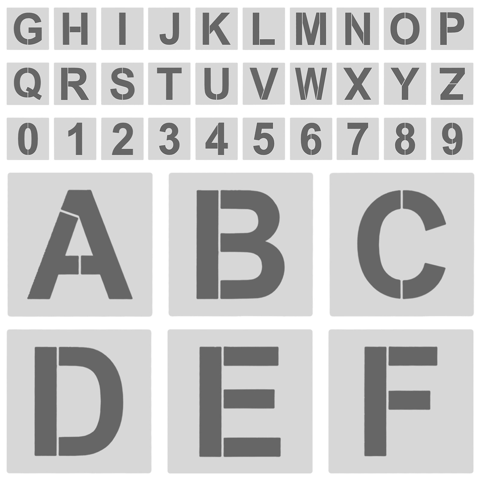 1Set Reusable Plastic Alphabet - Letter S Art Craft บทวิจารณ์และราคา