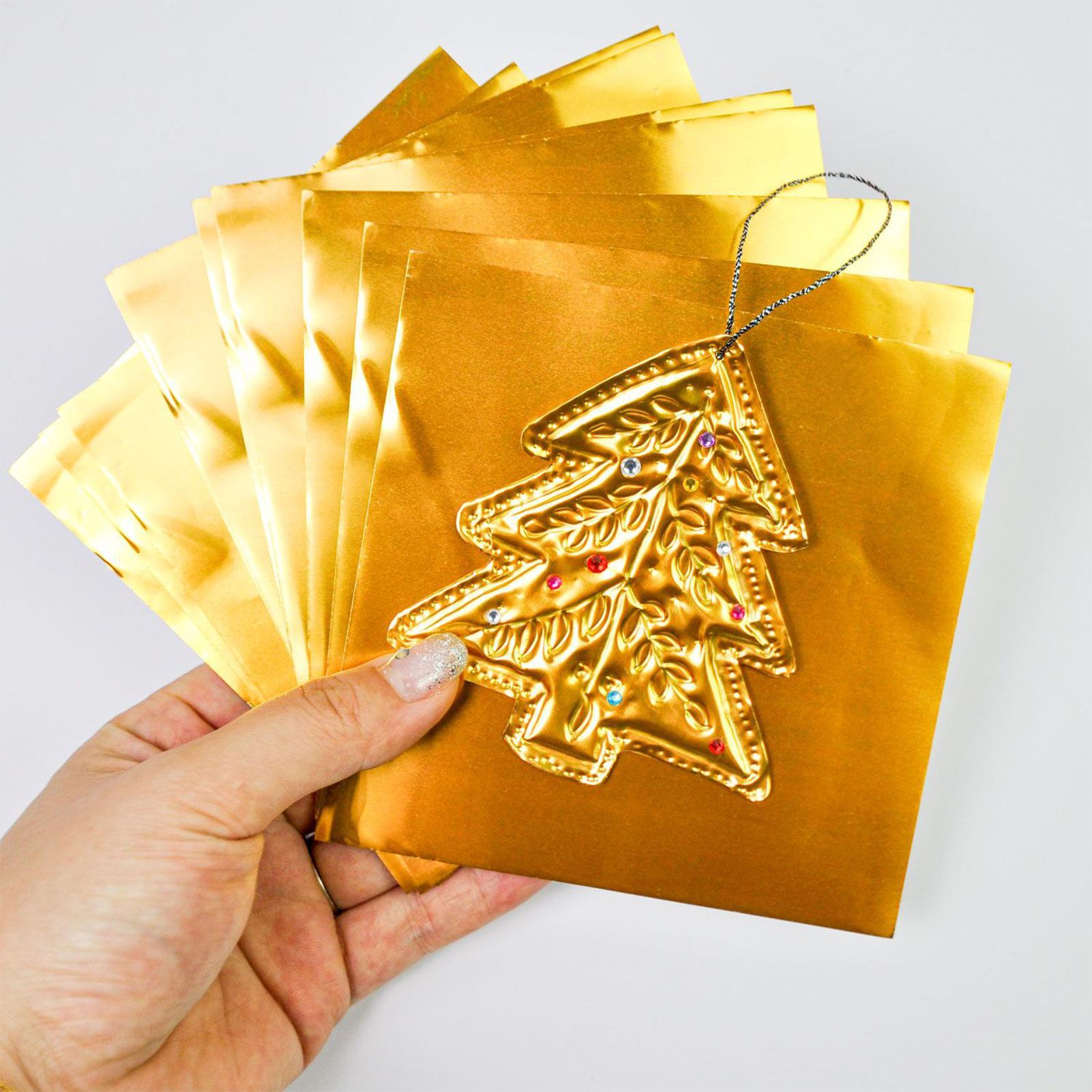 10pcs Craft Foil Sheets Soft F - Art Craft Project บทวิจารณ์และราคา