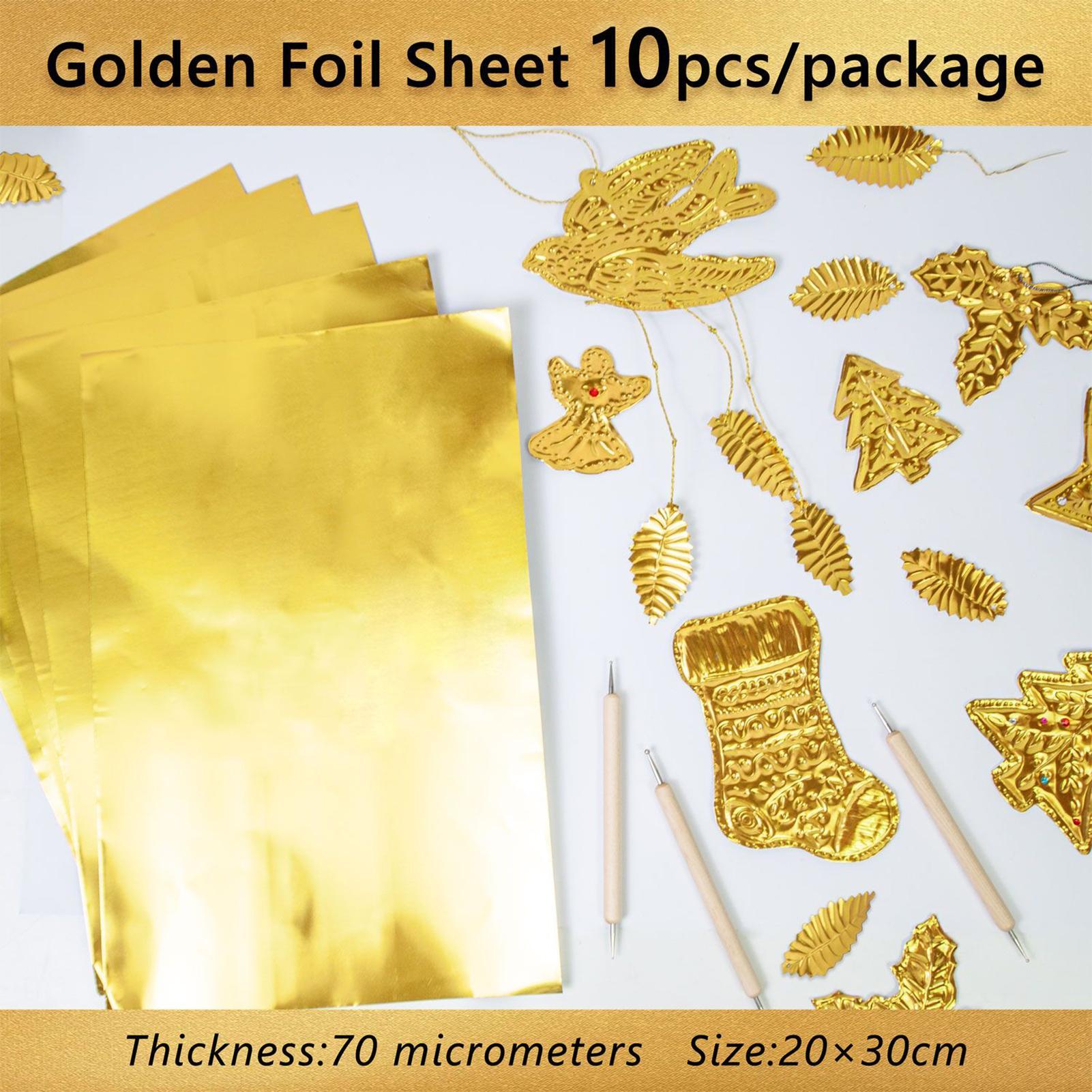 10pcs Craft Foil Sheets Soft F - Art Craft Project บทวิจารณ์และราคา