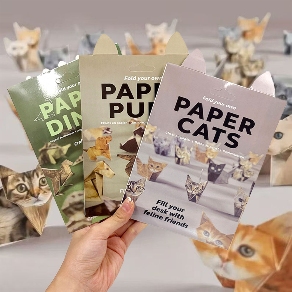 Creative 3D Animal Origami Set - Art Craft Ideas With Paper บทวิจารณ์และราคา