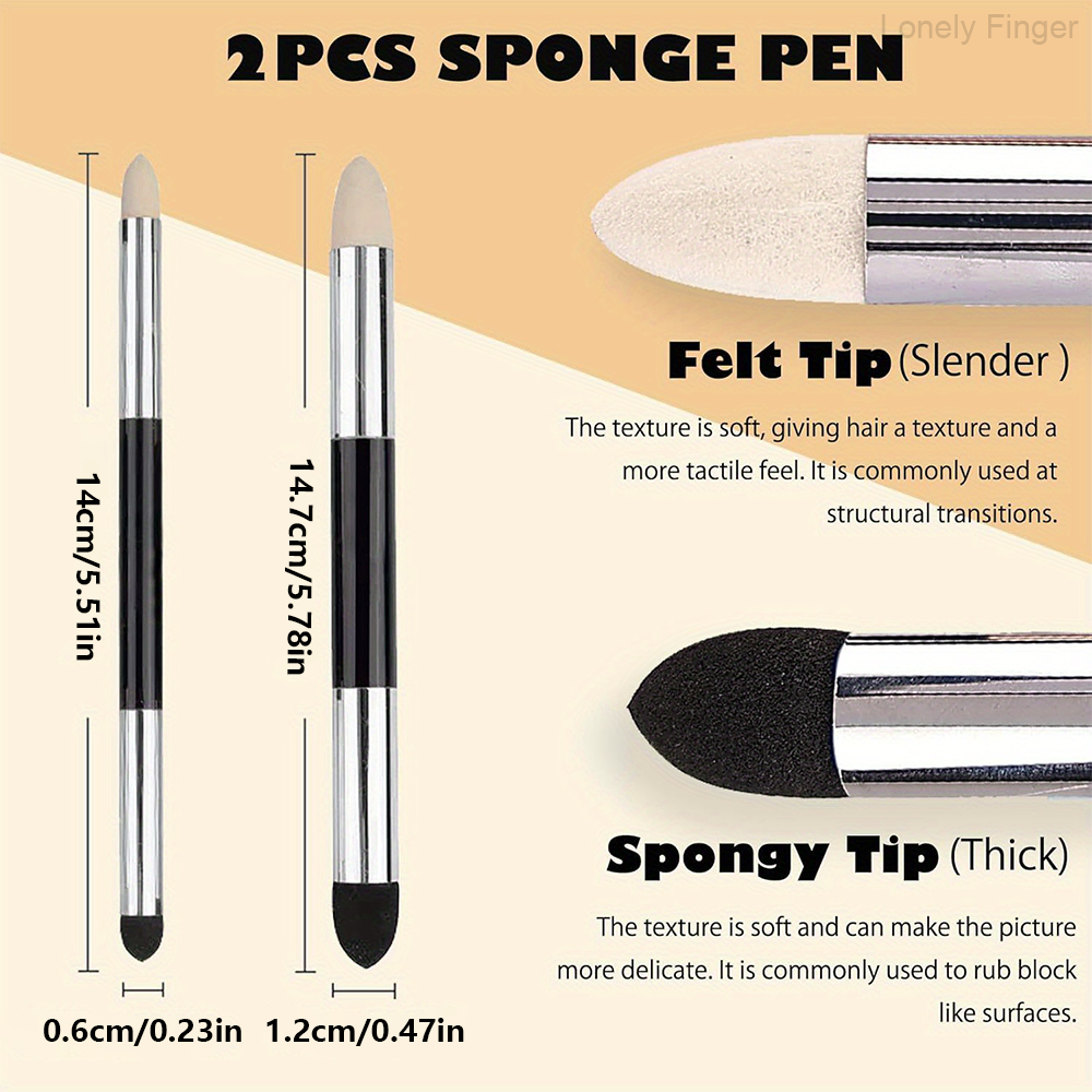 9pcs Blending Stumps, Blending - Art Craft Blend บทวิจารณ์และราคา