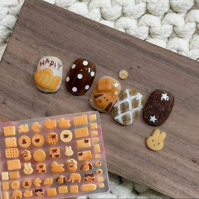 Cute Animal Nail Art & Cookie  - Art Craft Template บทวิจารณ์และราคา