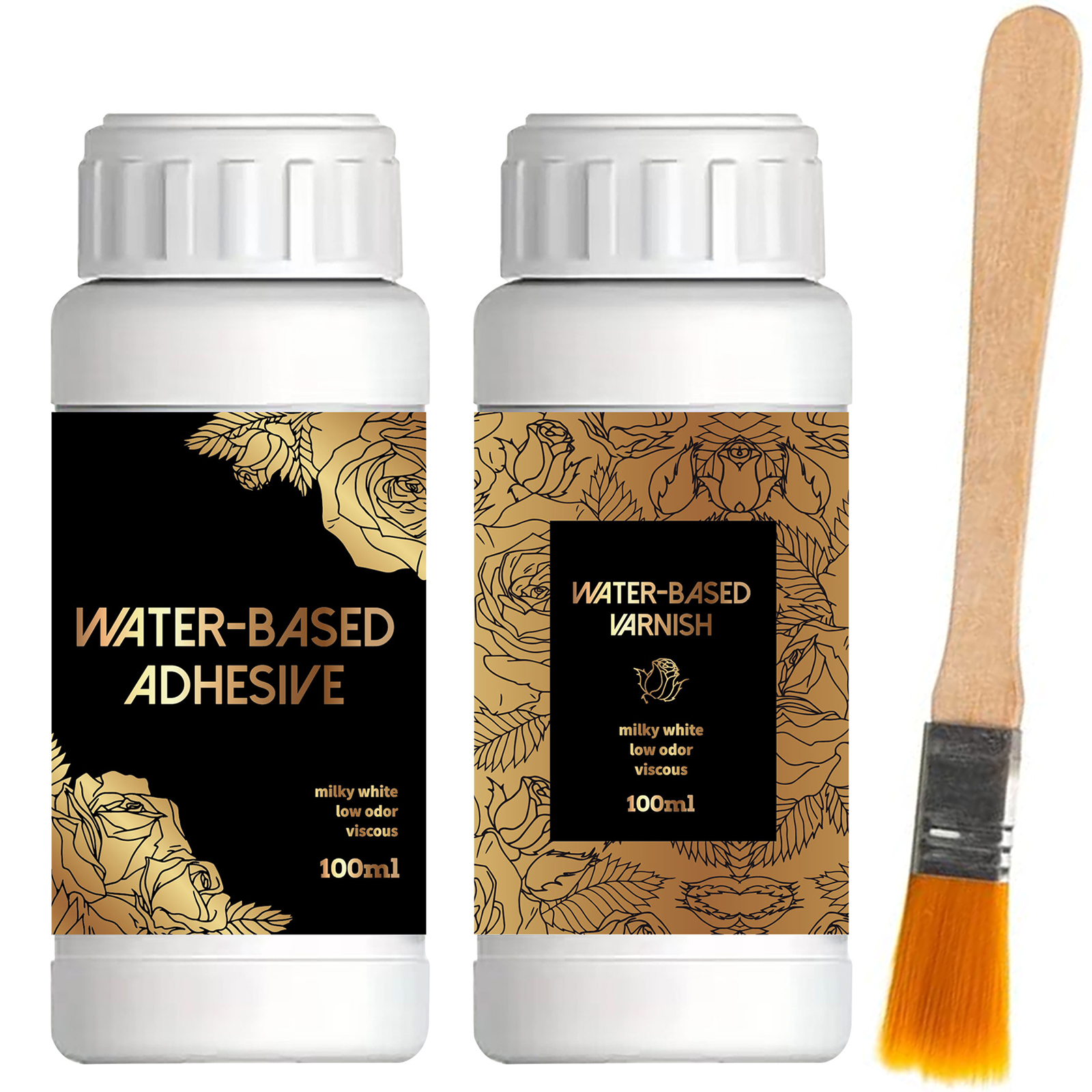 100ML/200ML Golden Foil Adhesi - Art Craft Project บทวิจารณ์และราคา