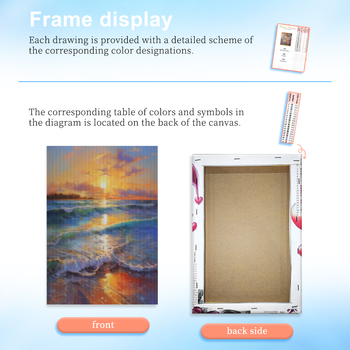 RUOPOTY Waves Diamond Painting - Art Craft Ideas With Paper บทวิจารณ์และราคา