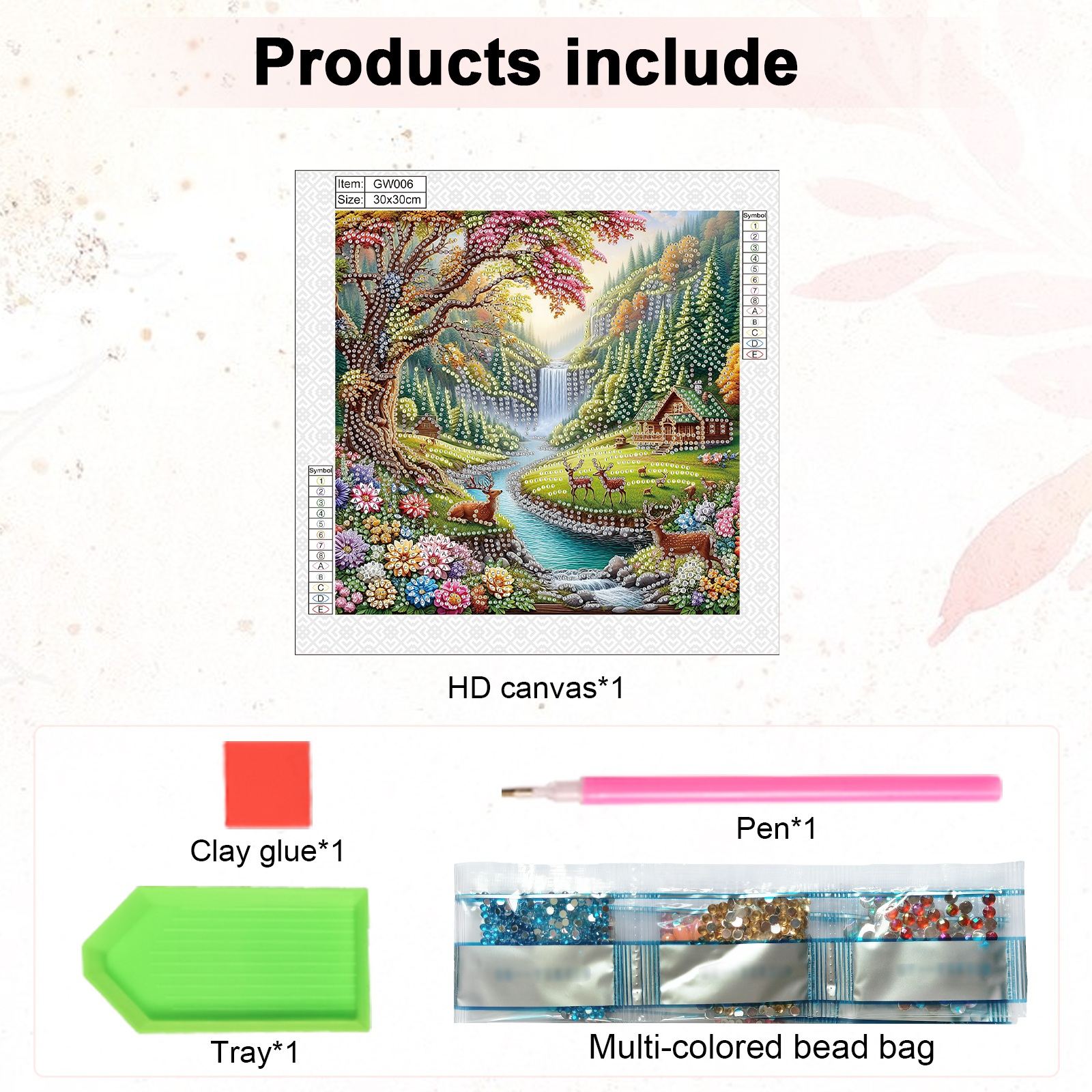 5D DIY Diamond Painting Kit De - Art Craft Home บทวิจารณ์และราคา