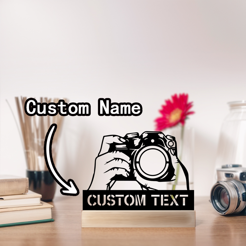 1pc Simple Camera Customizable - Letter S Art Craft บทวิจารณ์และราคา