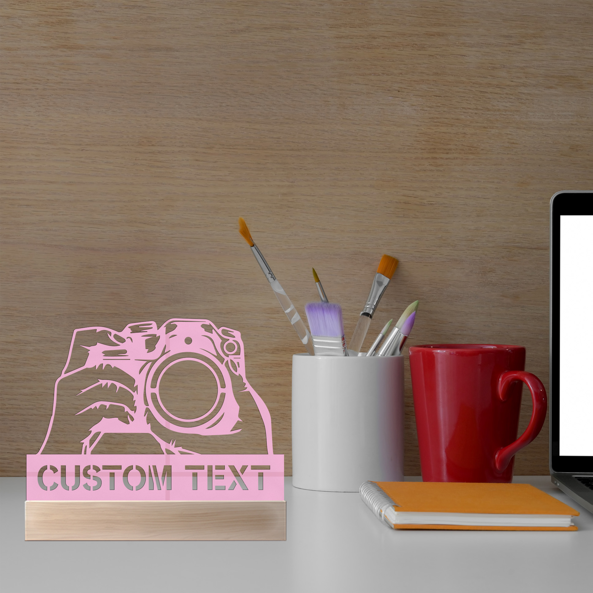 1pc Simple Camera Customizable - Letter S Art Craft บทวิจารณ์และราคา