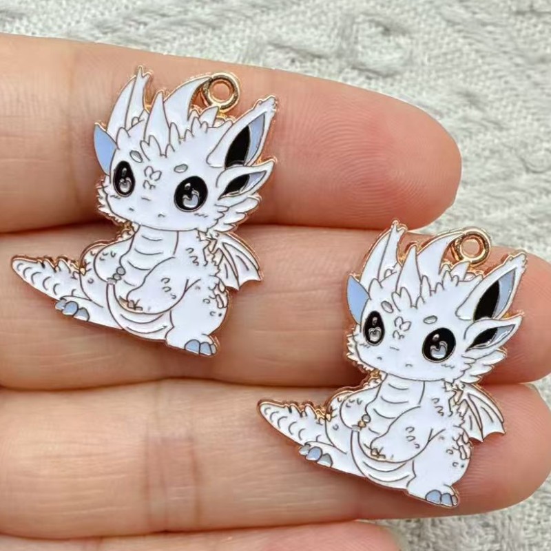 10pcs cartoon Dinosaur Charm J - Dinosaur And Craft บทวิจารณ์และราคา
