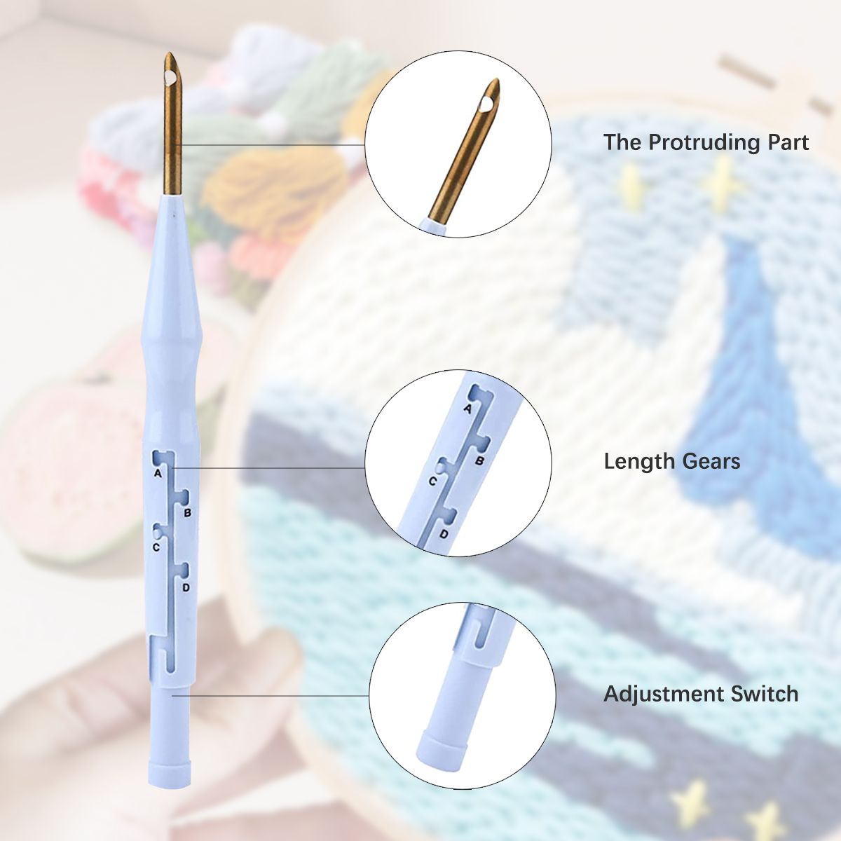 RUOPOTY Rabbit Punch Needle Ki - Art Craft Ideas With Paper บทวิจารณ์และราคา