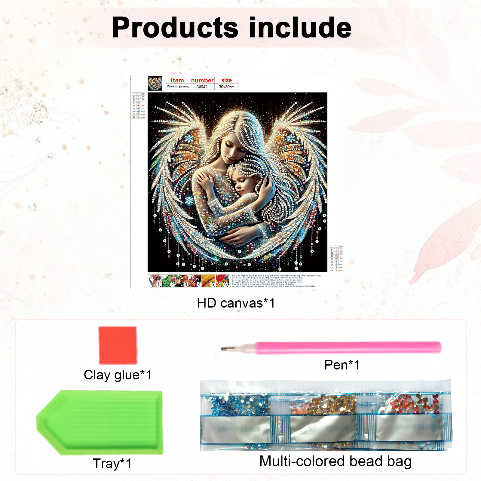 5D DIY Diamond Painting Kit An - Art Craft Home บทวิจารณ์และราคา